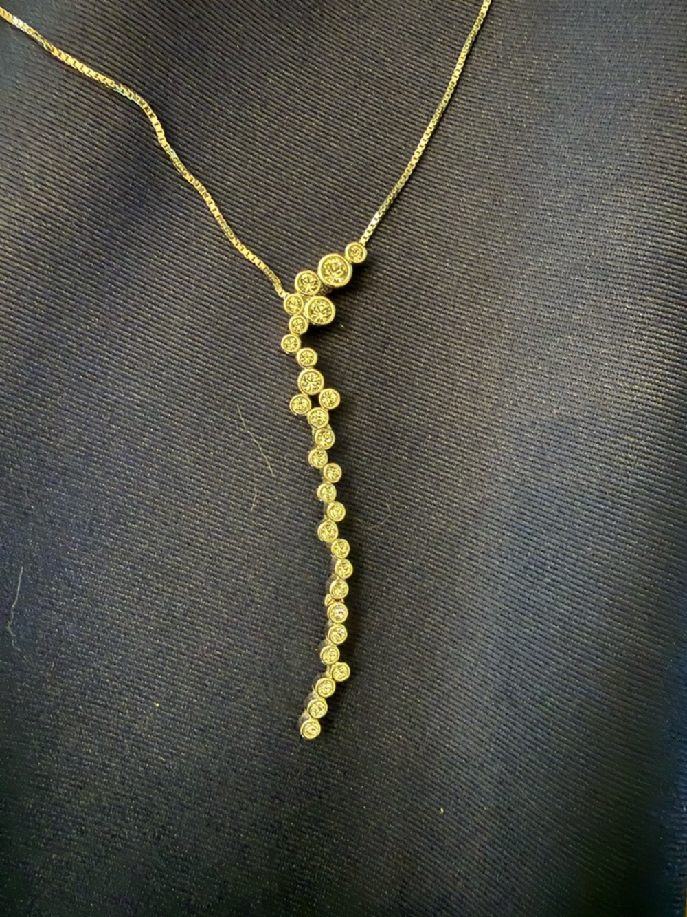 Swarovski Delicate Silver Crystal Necklace